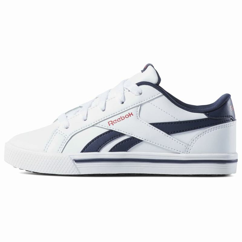 Tenisi Reebok Royal Comp 2l Baieti Albi/Bleumarin/Rosii Romania NL4271YU